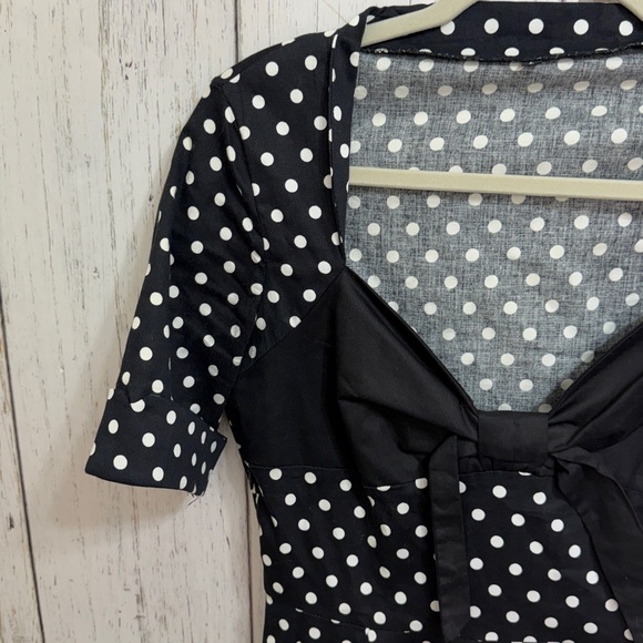 Retro Style Polka Dot Dress - Picture 5 of 9